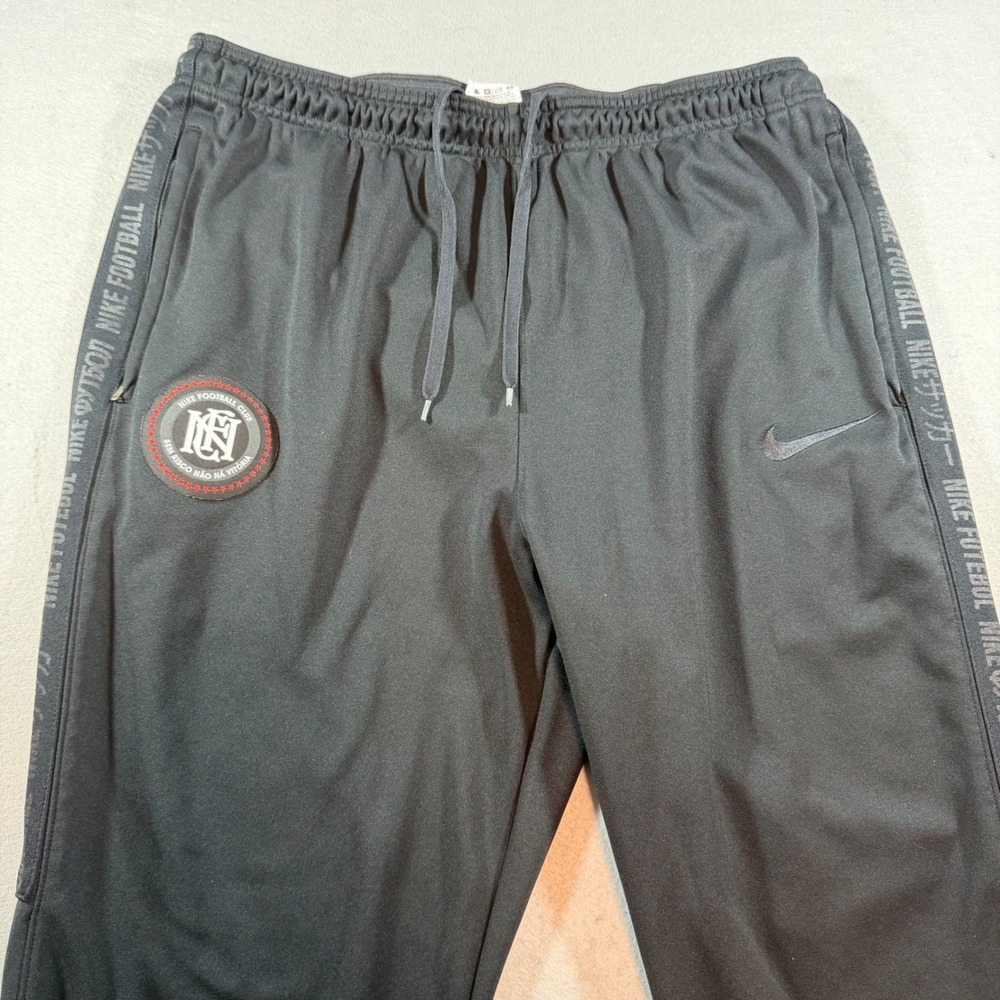 Nike FC Football Club Soccer Training Pants Mens XL Black Tapered Joggers